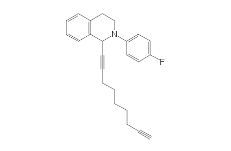 2-(4-fluorophenyl)-1-(nona-1,8-diyn-1-yl)-1,2,3,4-tetrahydroisoquinoline