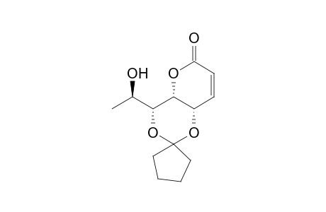 4,6-O-Cyclopentylidene-2,3,8-trideoxy-D-gluco-oct-2-enono-.delta.lactone