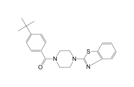 2-[4-(4-tert-butylbenzoyl)-1-piperazinyl]-1,3-benzothiazole