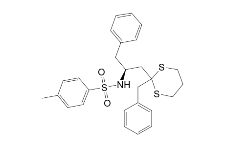 (S)-1-(2-Benzyl-1,3-dithian-2-yl)-2-(4-methylbenzenesulfonamido)-3-phenylpropane