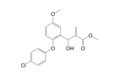 2-{[2-(4-Chloro-phenoxy)-5-methoxy-phenyl]-hydroxy-methyl}-acrylic acid methyl ester