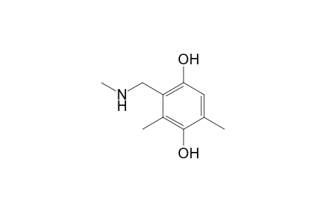 3,5-Dimethyl-2-((methylamino)methyl)benzene-1,4-diol