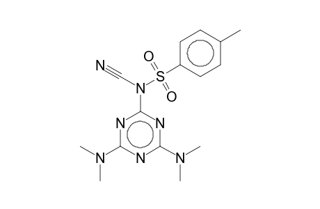 N-Cyano-N-[4,6-bis(dimethylamino)-1,3,5-triazin-2-yl]-p-toluenesulfonamide