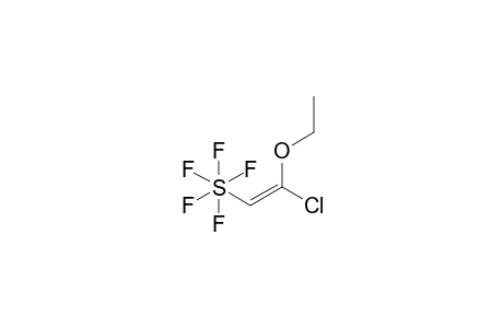 Sulfur, (2-chloro-2-ethoxyethenyl)pentafluoro-,