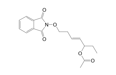 (E)-7-((1,3-dioxoisoindolin-2-yl)oxy)hept-4-en-3-yl acetate