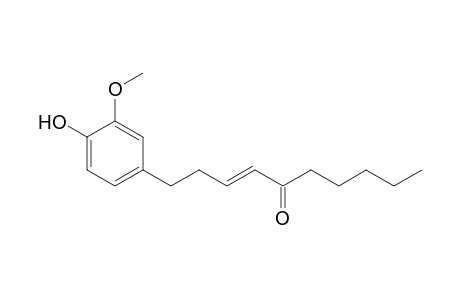 (E)-1-(4-Hydroxy-3-methoxyphenyl)dec-3-en-5-one