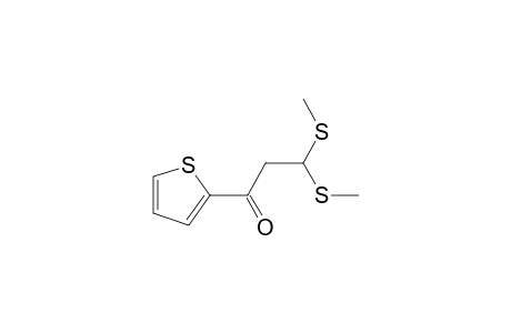 1-Propanone, 3,3-bis(methylthio)-1-(2-thienyl)-