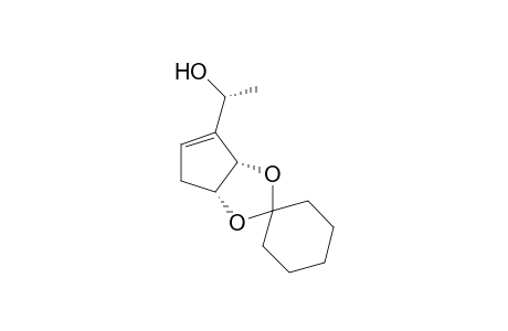 (1R)-1-[(3aSR,6aRS)-spiro[6,6a-dihydro-3aH-cyclopenta[d][1,3]dioxole-2,1'-cyclohexane]-4-yl]ethanol