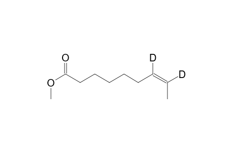 7-Nonenoic-7,8-D2 acid, methyl ester