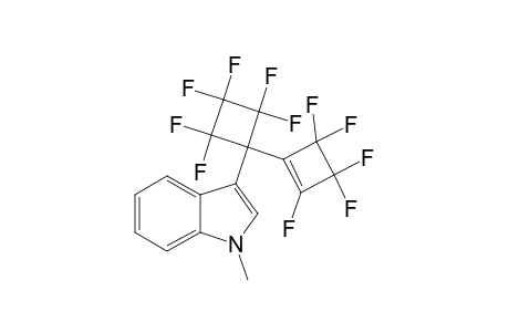 1-[1'-(N-METHYLINDOL-3''-YL)-PERFLUOROCYCLOBUTYL]-PERFLUOROCYCLOBUT-1-ENE