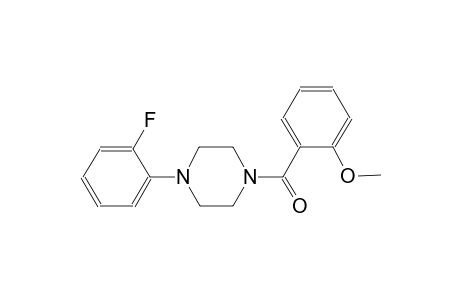 1-(2-fluorophenyl)-4-(2-methoxybenzoyl)piperazine