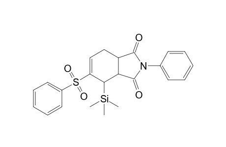 endo-N-Phenyl-4-phenylsulfonyl-3-trimethylsilyl-1,2,3,6-tetrahydrophthalimide