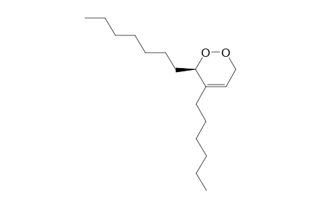 3-Heptyl-4-hexyl-3,6-dihydro-1,2-dioxine