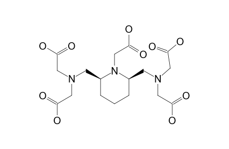 CIS-2,6-BIS-[N,N-BIS-(CARBOXYMETHYL)-AMINOMETHYL]-1-PIPERIDINE-ACETIC-ACID
