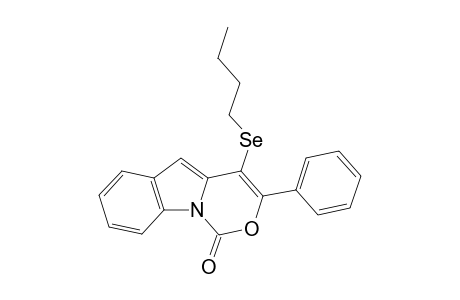 4-(Butylselanyl)-3-phenyl-1H-[1,3]oxazino[3,4-a]indol-1-one