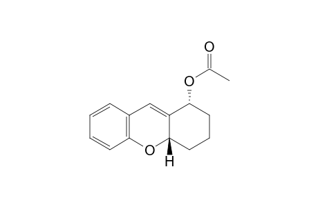 Acetic acid (1R,4aS)-(2,3,4,4a-tetrahydro-1H-xanthen-1-yl) ester