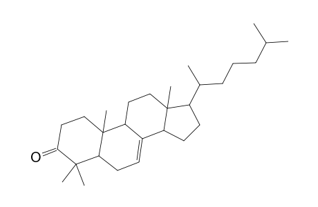 Cholest-7-en-3-one, 4,4-dimethyl-, (5.alpha.)-