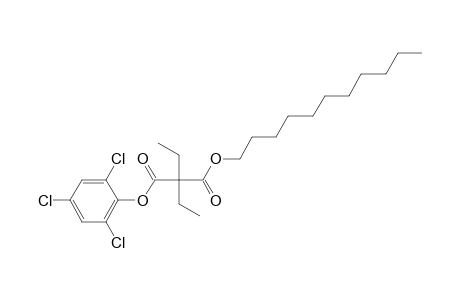 Diethylmalonic acid, 2,4,6-trichlorophenyl undecyl ester