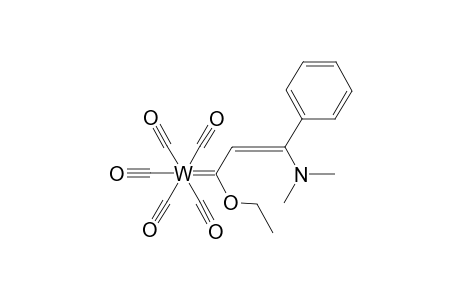 PENTACARBONYL-[3-(DIMETHYLAMINO)-1-ETHOXY-3-PHENYLPROPYLIDENE]-TUNGSTEN