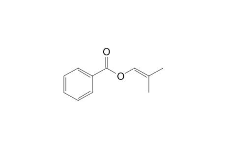 2-Methylprop-1-enyl benzoate