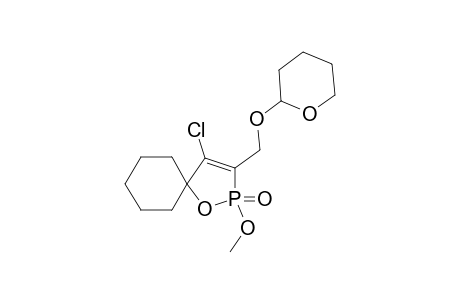 4-CHLORO-2-METHOXY-3-[(TETRAHYDRO-2H-PYRAN-2-YL-OXY)-METHYL]-1-OXA-2-PHOSPHASPIRO-[4.5]-DEC-3-ENE-2-OXIDE