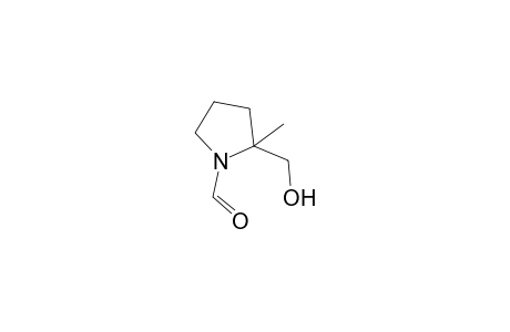 2-(Hydroxymethyl)-2-methyl-1-pyrrolidinecarbaldehyde