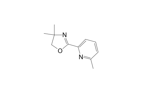 4,4-Dimethyl-2-(6-methylpyridin-2-yl)-2-oxazoline