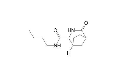 3-Azabicyclo[3.2.1]octane-2-carboxamide, N-butyl-4-oxo-, (1S-exo)-