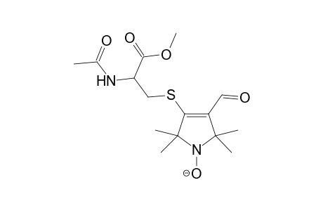 Methyl 2-Acetamido-3-(4-formyl-2,2,5,5-tetramethyl-1-oxyl-2,5-dihydro-1H-pyryrrol-3-ylthio)propanoate radical