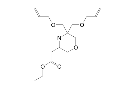 ETHYL-2-[5,5-BIS-(ALLYLOXYMETHYL)-MORPHOLIN-3-YL]-ACETATE