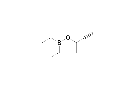 1-Methyl-2-propynyl diethylborinate