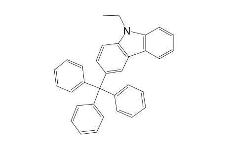 9H-carbazole, 9-ethyl-3-(triphenylmethyl)-