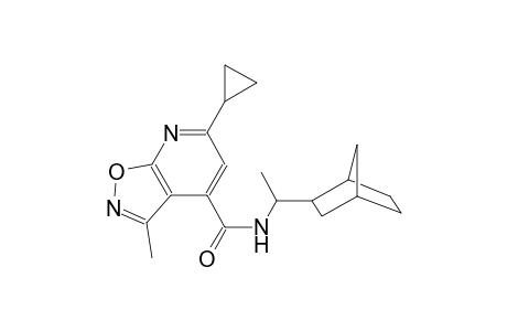 isoxazolo[5,4-b]pyridine-4-carboxamide, N-(1-bicyclo[2.2.1]hept-2-ylethyl)-6-cyclopropyl-3-methyl-