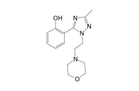 Phenol, 2-[3-methyl-1-[2-(4-morpholinyl)ethyl]-1H-1,2,4-triazol-5-yl]-