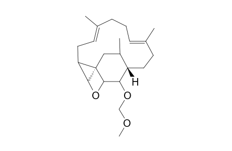 Methoxymethyl 3,15-Epoxy-7,16-secotrinervita-7,11-dien-2-yl Ether isomer