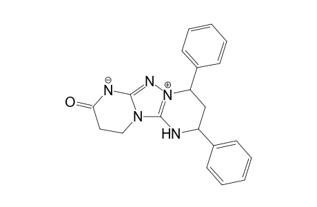 8-Oxo-2,4-diphenyl-1,2,3,4,9,10-hexahydro-8H-[1,2,4]triazolo[1,5-a:4,3-a']dipyrimidin-5-ium-7-ide