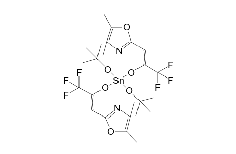 ditert-butoxy-bis[2-(4,5-dimethyloxazol-2-yl)-1-(trifluoromethyl)vinyloxy]stannane