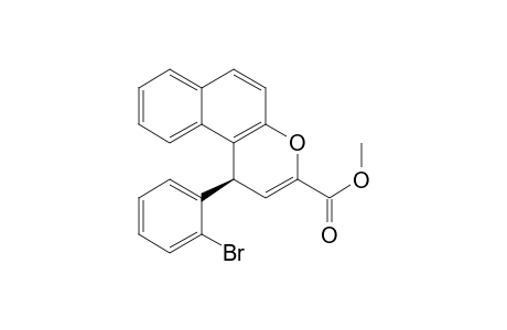 (R)-Methyl 1-(2-bromophenyl)-1H-benzo[f]chromene-3-carboxylate