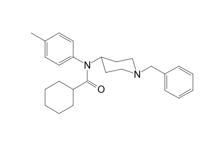 N-(1-Benzylpiperidin-4-yl)-N-(4-methylphenyl)cyclohexanecarboxamide