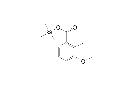 Benzoic acid <3-methoxy-2-methyl->, mono-TMS