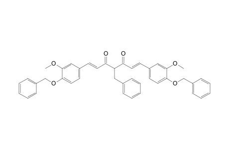 1,7-Bis(4-benzyloxy-3-methoxyphenyl)-4-benzyl-1,6-heptadiene-3,5-dione