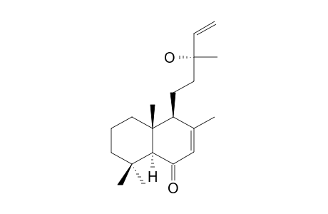 13-HYDROXY-LABDA-7,14-DIENE-6-ONE