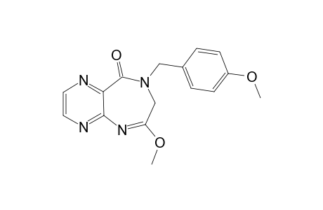 6-Methoxy-8-(4-methoxy-benzyl)-7,8-dihydro-pyrazino[2,3-e][1,4]diazepin-9-one