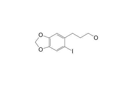 3-(6-iodo-1,3-benzodioxol-5-yl)propan-1-ol