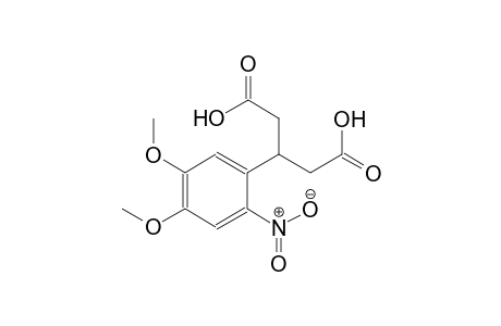 1-benzenepropanoic acid, 4,5-dimethoxy-2-nitro-beta~1~-(oic acidmethyl)-