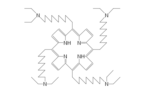 5,10,15,20-Tetrakis(9-diethylamino-nonyl)porphine