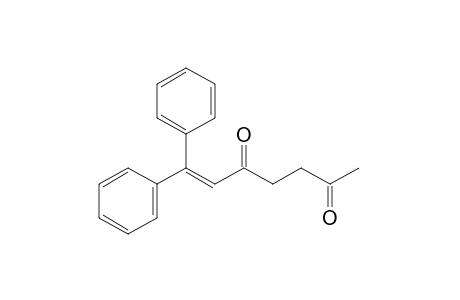 7,7-diphenyl-6-heptene-2,5-dione