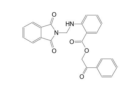 benzoic acid, 2-[[(1,3-dihydro-1,3-dioxo-2H-isoindol-2-yl)methyl]amino]-, 2-oxo-2-phenylethyl ester