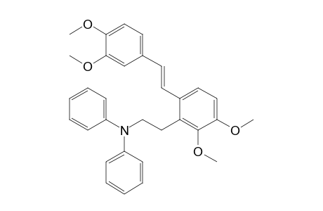 1-[2-[2-(N,N-Diphenylamino)ethyl-3,4-dimethoxyphenyl]ethenyl]-3,4-dimethoxybenzene