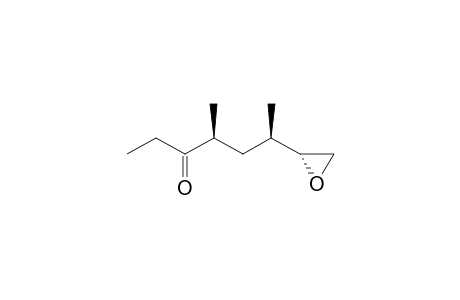 3-Heptanone, 4-methyl-6-oxiranyl-, [2R*(4S*,6R*)]-(.+-.)-